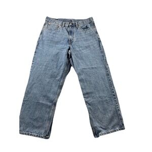 Levis 578 Jeans Mens 34x30* Blue Baggy Y2K Skater Wide Leg Medium Wash Denim